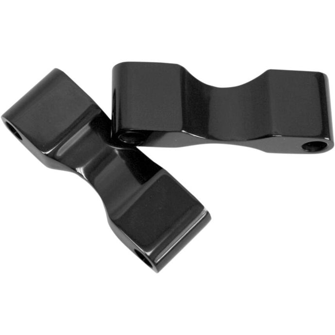 Accutronix TFS41-SF125B Black Fender Spacers - 1.25in. - Smooth