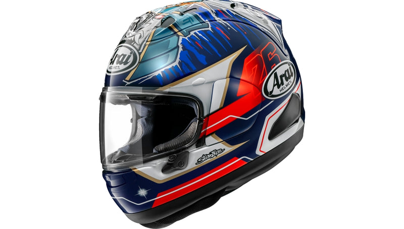 Load image into Gallery viewer, Arai Helmets Corsair-X Dani SamuraiI-3 Helmet (X-Small, Multi)
