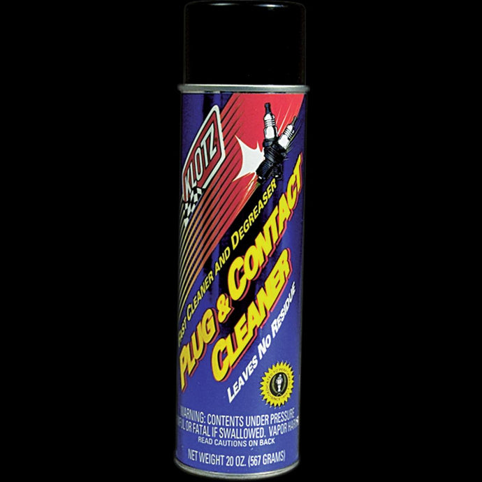 Klotz Oil KL-609 Plug and Contact Cleaner - 20oz. Aersol