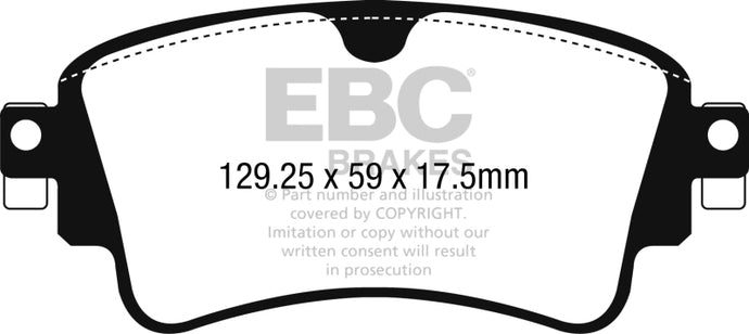 Ebc DP22254 EBC Greenstuff Brake Pad Sets