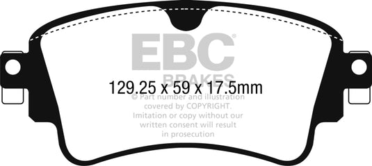 Ebc DP22254 EBC Greenstuff Brake Pad Sets