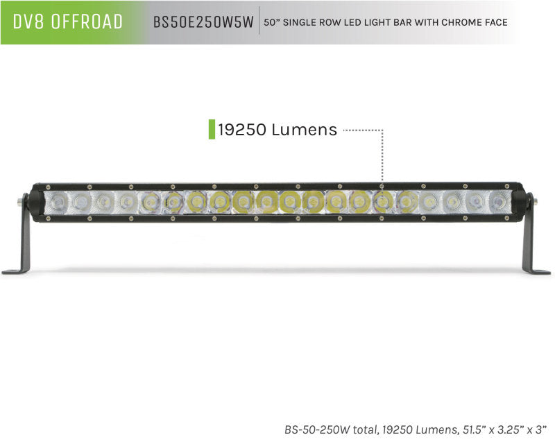 Load image into Gallery viewer, Dv8 Offroad BS50E250W5W DVE LED Light Bars &amp; Cubes

