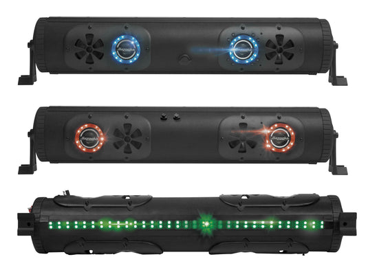 Bazooka BPB24-DS-G2 Bluetooth Party Bar G2 with RGB Illumination - Double-Sided - 24in.