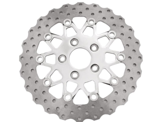 Ebc RSD018CBLK 10 Button Floater Contour Wide Band Brake Rotor - Black