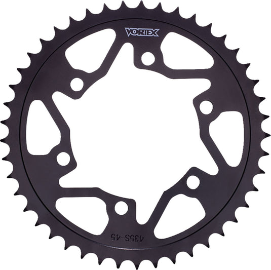 Vortex 452AS-47 Steel Rear Sprocket - Black - 47T