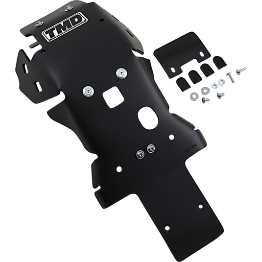T.M. Designworks KHLG-253-BK Extreme Full Coverage Skid Plate with Linkage Protection