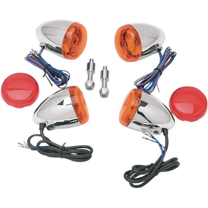 Chris Products 8504 Deuce-Style Turn Signal Kit - Chrome