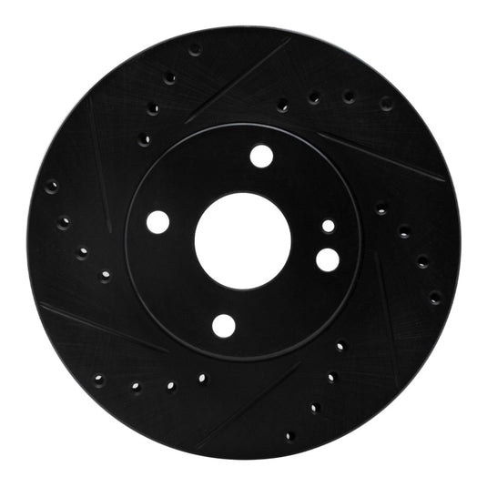 R1 Concepts 633-80030L RNC Brake Rotor - Drill & Slot