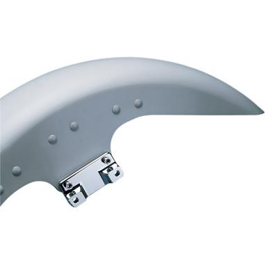 Drag Specialties DS-222128 Fender-To-Fork Adapter - Chrome