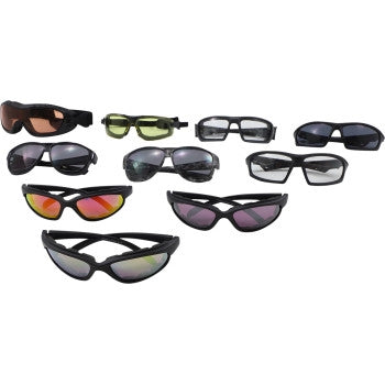 Bobster Eyewear Rider Prepack Bobster Sunglasses (One Size Fits Most)