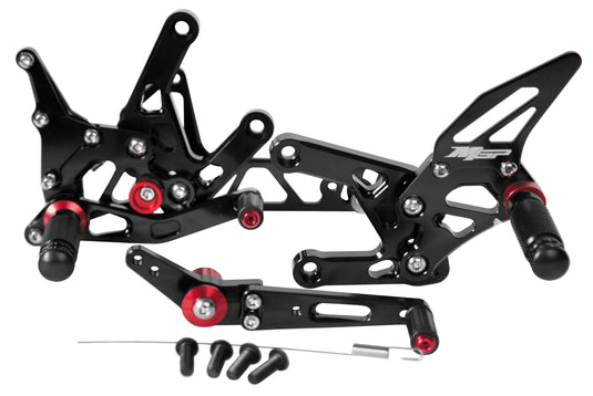Hotbodies Racing 81501-2500 Fully Adjustable Rearset - Black