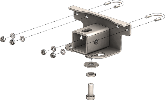 Kfi 101280 KFI Rear Receiver