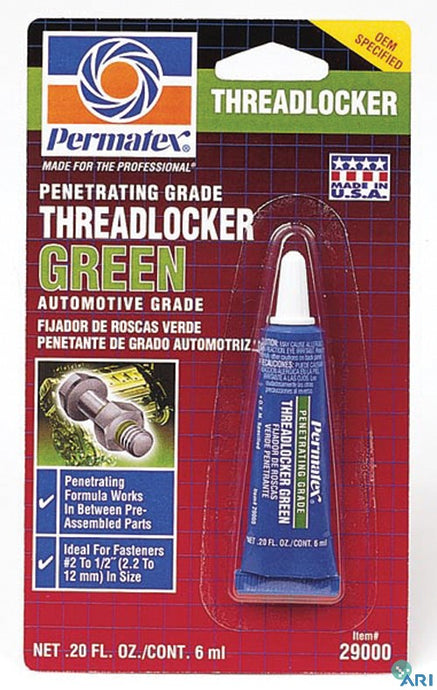 Permatex 29040 Penetrating Grade Threadlocker Green - 35ml.
