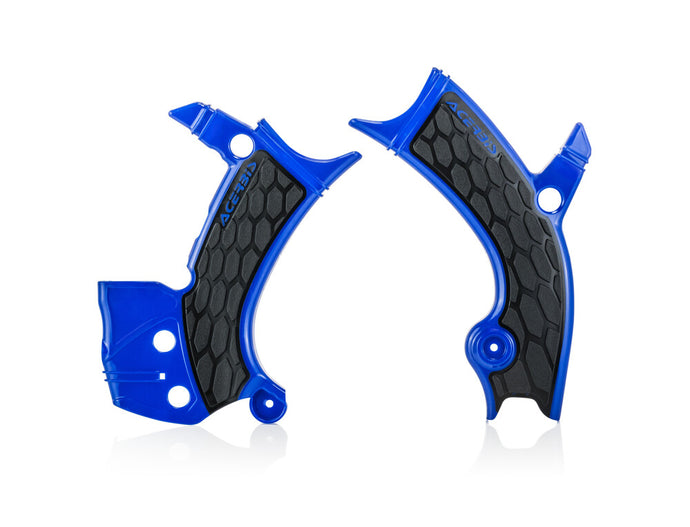 Acerbis 2979611034 X-Grip Frame Guard - Blue/Black