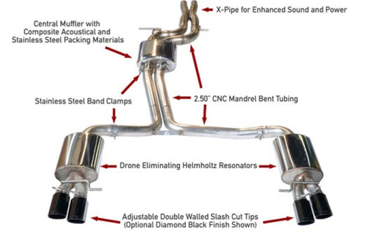 Awe Tuning 3010-43012 AWE Cat-Back Touring