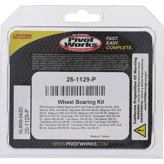 Pivot Works 25-1129-P PIV Wheel Bearing Kit