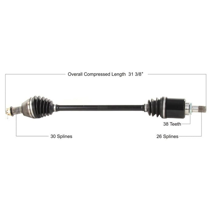 Tytaneum HON-7050 OE Style CV Axle
