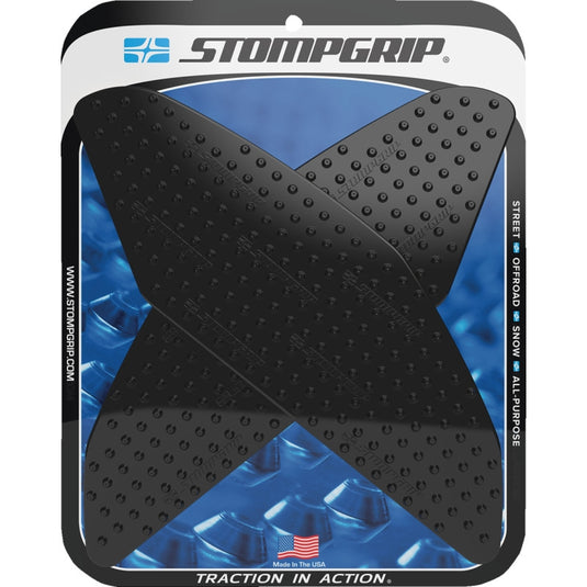 Stompgrip 55-10-0188B Volcano Profile Traction Tank Grip - Street - Black