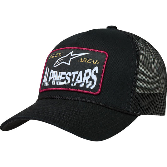 Alpinestars Hemmings Trucker Hat (One Size Fits Most, Black/Black)