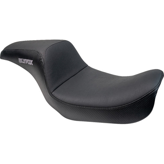 Slyfox 4883B-slyfox Drifter Seat - 11in. Front 5 1/2in. Rear - Gray Logo