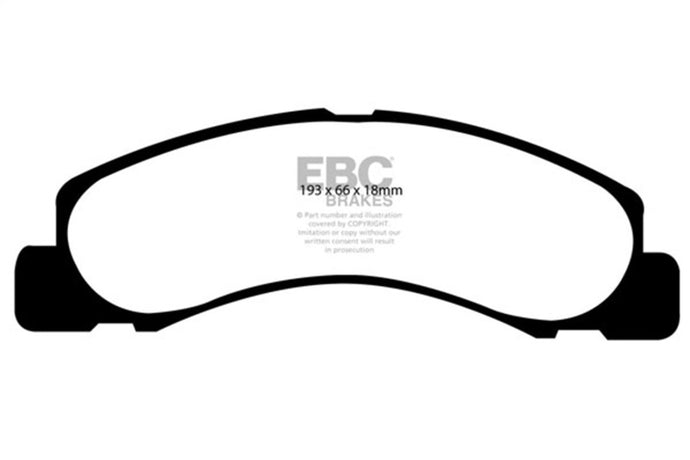 Ebc DP61308 EBC Greenstuff Brake Pad Sets