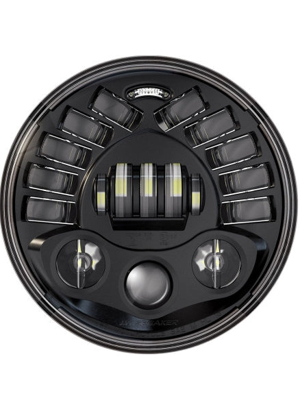 Custom Dynamics PB-7A-IND-B 7in. Probeam Adaptive 2 LED Headlamp - Black