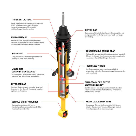 Old Man Emu 63114 ARB / OME Nitrocharger Plus Shocks