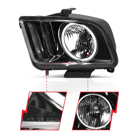 Anzo 121033 ANZ Crystal Headlights