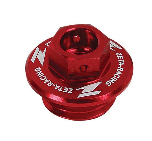 Zeta ZE89-2110 Oil Filler Plug - Red