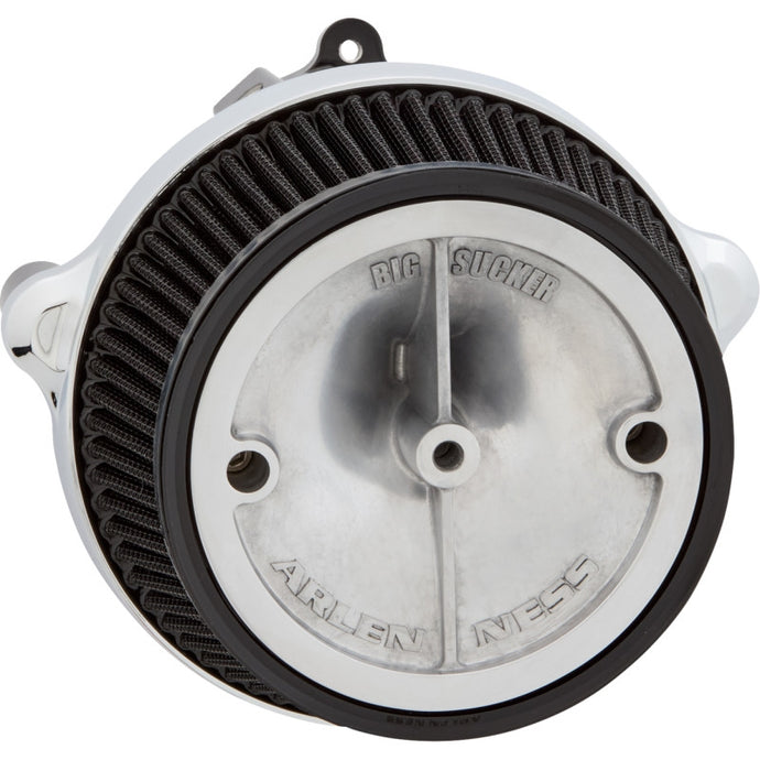 Arlen Ness 600-300 Big Sucker Stage I Air Filter Kit without Cover - Chrome