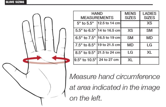 Joe Rocket Sprint TT Fingerless Gloves