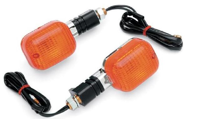K&S Technologies 25-7002 On/Off-Road Turn Signals - Chrome