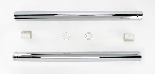 Custom Cycle T 2014UC 49mm Show Chrome Fork Tubes - 27.50in.