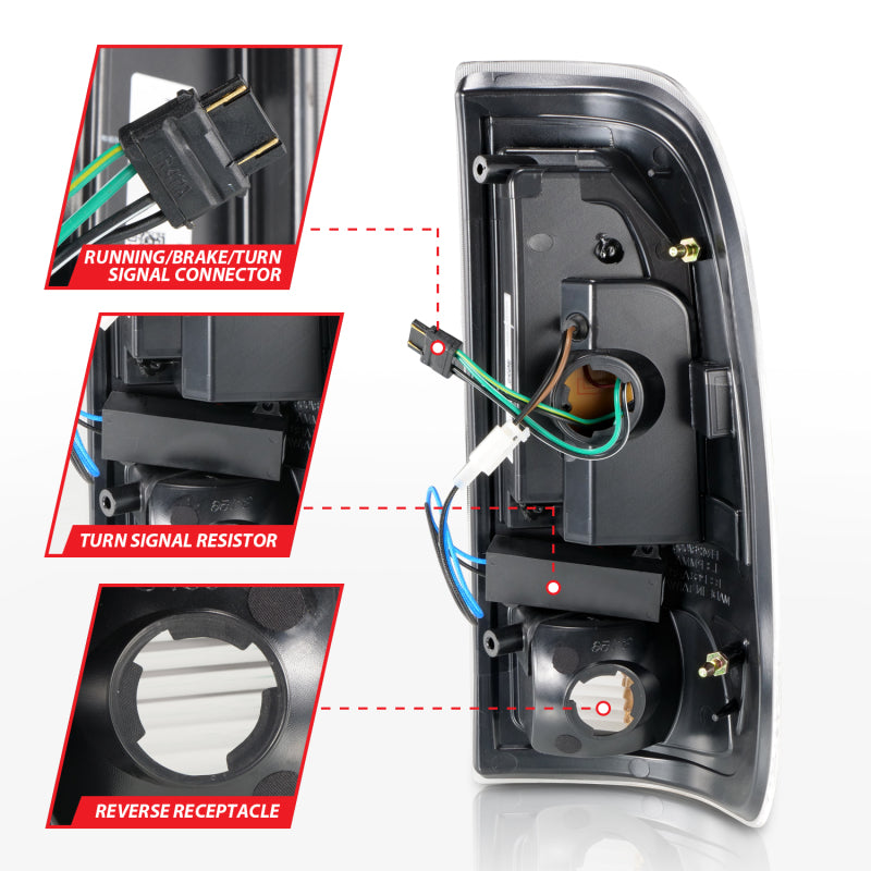 Load image into Gallery viewer, Anzo 311378 ANZ LED Taillights
