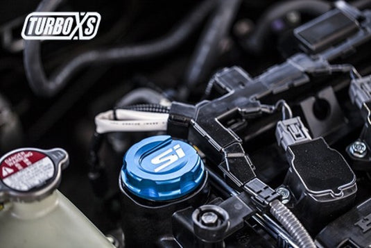 Turbo Xs HC-OC-BLU-SI TXS Oil Caps
