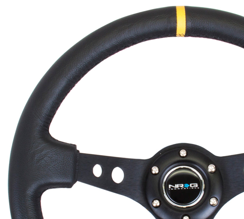 Load image into Gallery viewer, Nrg RST-006BK-Y NRG Steering Wheels - Reinforc
