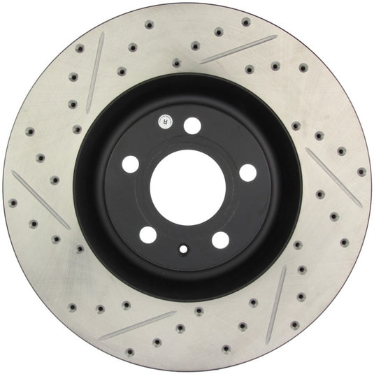 Stoptech 127.33087R ST Slot & Drill Brake Rotors