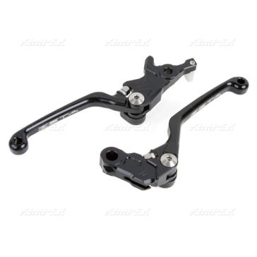 Zeta ZS62-1020 CP Pivot Lever Set - Black