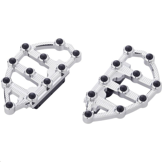 Arlen Ness 06-895 Passenger Floorboards - Chrome