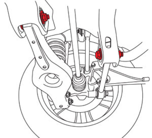 Spc Performance 84100 SPC Camber Bolt Kit