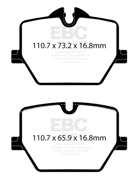 Ebc DP52415NDX EBC Bluestuff Brake Pad Sets