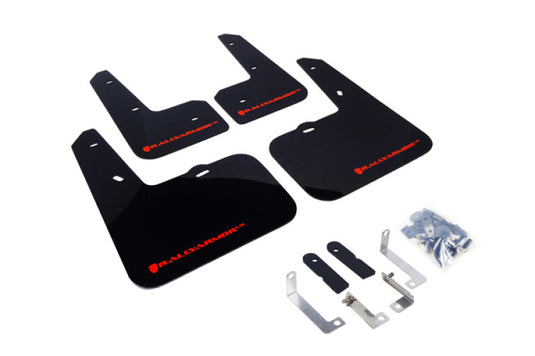 Rally Armor MF24-UR-BLK/RD RAL UR Blk Flap/Rd Logo