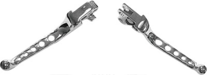 Harddrive 053523 Custom Levers - 5-Hole - Chrome