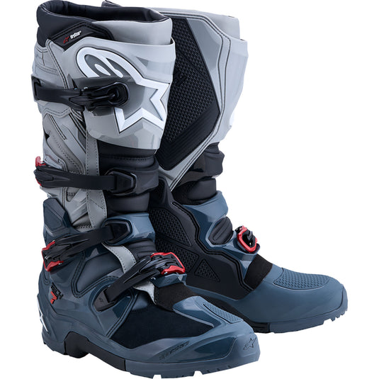 Alpinestars Tech 7 Enduro Drystar Boots (8, Gray/Red)