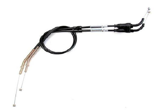 Motion Pro 03-0406 Black Vinyl Push/Pull Throttle Cable Set