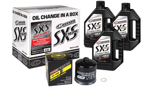 Maxima Lubricants 90-219013-TXP SXS Synthetic Quick Oil Change Kit - 10W50