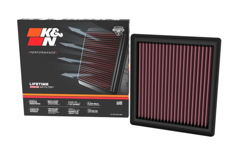 Load image into Gallery viewer, K&amp;N Engineering 33-5140 KN Direct Fit Air Filter
