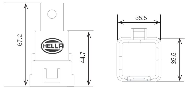 Load image into Gallery viewer, Hella 007794301 HELLA Relay Connector
