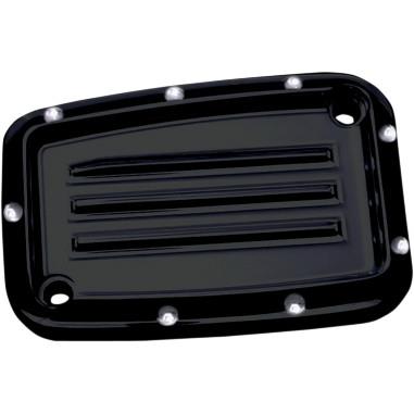 Covingtons C1156-B Front Brake Master Cylinder Cover - Dimpled - Black