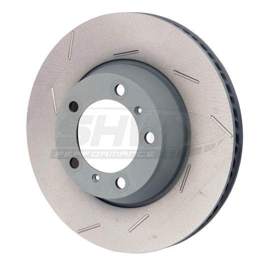 Shw Performance PRL39723 SHW Slotted Monobloc Rotors
